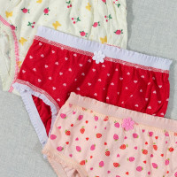 Kit 3 Calcinhas para Bebê Estampas e Cores Sortidas