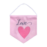 KIT DECORAÇÃO PARA BEBÊ MENINA 3 PEÇAS BORDADO CÍLIOS