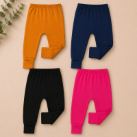 Calça Térmica Bebê Tecido Inteligente Com Pé Reversível Pink 0 a 12 Meses