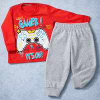 Conjunto Infantil Manga Longa e Calça Moletom para Menino até 8 anos