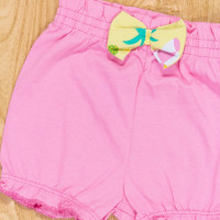 CONJUNTO PARA BEBÊ BODY REGATA E SHORTS FRUTINHAS AMARELO
