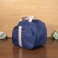 KIT BOLSAS MATERNIDADE 2 PEÇAS FAIXAS MARINHO