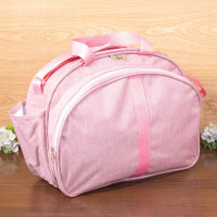 KIT BOLSAS MATERNIDADE 2 PEÇAS FAIXAS ROSÊ