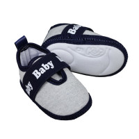TENIS PARA BEBÊ COM ELÁSTICO BABY CINZA KETO