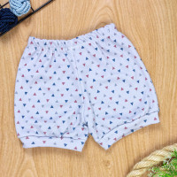 Shorts Algodão Bebê Triângulos Coloridos - Conforto e Estilo