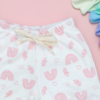 Shorts para Bebê Menina Minimalista Boho - Toque Suave