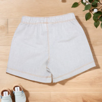 Bermuda Verão Conforto e Estilo Off White - Para Meninos