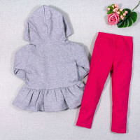 CONJUNTO INFANTIL 1 AO 3 MOLETOM CALÇA COR SORTIDA UNICÓRNIO MESCLA
