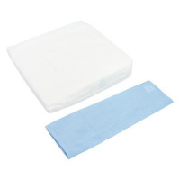 TRAVESSEIRO RAMPA PARA CARRINHO 30CM X 30CM X 8CM + FRONHA BRINDE AZUL CLARO