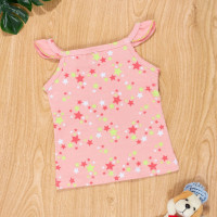 Blusa Infantil 1 Ao 3 Alcinha Canoa Star Salmão