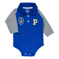 BODY POLO PARA BEBÊ COM BORDADINHOS EM PIQUET ROYAL