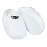 TÊNIS COM ELÁSTICO PARA BEBÊ MENINO ASAS SP BRANCO