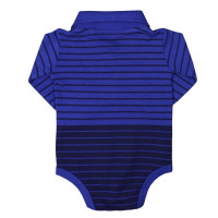 BODY POLO PIQUET PARA BEBÊ MANGA LONGA BORDADO LISTRAS ROYAL