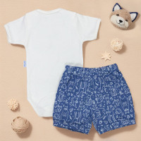 Conjunto de Verão para Bebês Meninos Minimalista Floresta