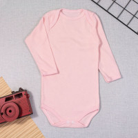 CONJUNTO INFANTIL BODY E CALÇA BÁSICO ATÉ 24 MESES ROSA CLARO