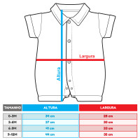 Macacão Camisa Ecolinho Bordado 3D Caqui para Bebês até 12 Meses 
