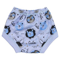 KIT TAPA FRALDA EM SUEDINE COM 3 PÇS ESTAMPADINHAS PARA BEBÊ MENINO