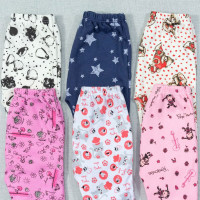 KIT 12 CALÇAS PARA BEBÊ CORES E ESTAMPAS SORTIDAS
