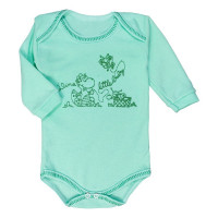 KIT COM 3 BODY LONGO PARA BEBÊ ESTAMPAS VARIADAS PARA MENINO