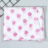 TOALHA FRALDA ESTAMPADA PARA MENINA TOPZ CREMER COM 3 UNI.