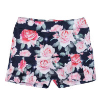 CONJUNTO CURTO PARA BEBÊ SHORTS SAIA RANDA MUNDU BRANCO