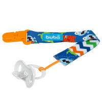 PRENDEDOR DE CHUPETA PARA BEBÊ ESTAMPADINHO MONSTRINHOS ROYAL