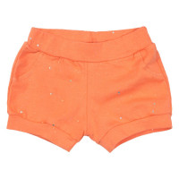 CONJUNTO CURTO BLUSA E SHORTS PARA BEBÊ ESTAMPADO COELHA CREME