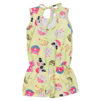 MACAQUINHO CURTO INFANTIL ESTAMPADINHO AMARELO