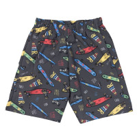 CONJUNTO CURTO REGATA E BERMUDA INFANTIL ESTAMPADO SKATER ROYAL