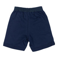 BERMUDA MOLETINHO INFANTIL ESTAMPADA RULES MARINHO