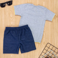 Conjunto Verão Infantil Beach Tennis Mescla para Menino