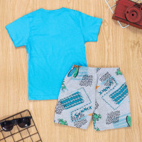 Conjunto Infantil para Meninos de 1 a 3 anos Surf Game Azul