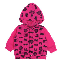 CONJUNTO LONGO EM SOFT QUENTINHO PARA BEBÊ ESTAMPA MODA PINK