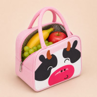 Kit Lanche E Higiene Infantil Bolsa Térmica e Kit Viagem 3 Peças Para Escolinha Menina