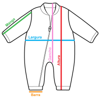 Macacão Fleece para Bebês: Conforto Clássico para o Inverno