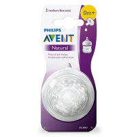 BICO PÉTALA 2 UNIDADES PARA MAMADEIRA PHILIPS AVENT N°1 FLUXO RECÉM NASCIDOS