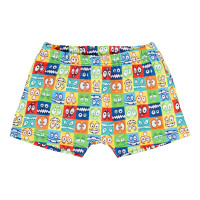 Sunga de Praia Infantil Emojis Divertidos Estilo Boxer