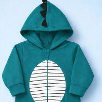 Macacão Infantil Menino em Soft Quentinho com Zíper Fácil Verde