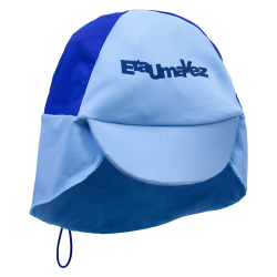 Chapéu de Sol Bebê Azul Claro - Proteção com Estilo para Praia e Passeios